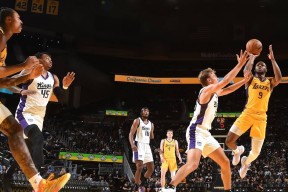 关于湖人球星三分绝杀，全场观众热烈欢呼，商品的是各种.的信息